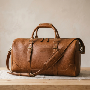 Leather Duffle Bag